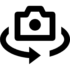 Camera Panorama Icon from Nova Line Set