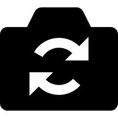 Camera Refresh Flip Icon from Nova Solid Set