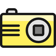 Camera Icon from Ultimate Colors Set