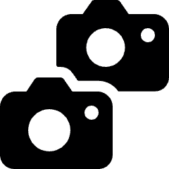 Camera Double Icon from Ultimate Bold Set