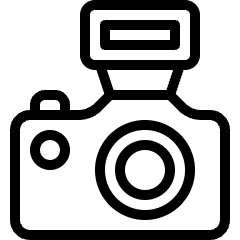 Camera Flash Icon from Ultimate Light Set