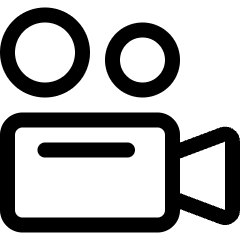 Camera Studio Icon from Ultimate Regular Set