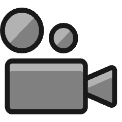Camera Studio Icon from Ultimate Colors Set