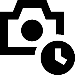 Camera Timer Icon from Sharp Remix Set