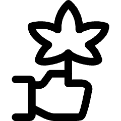 Cannabis 1 Icon from Ultimate Regular Set