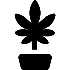 Cannabis 3 Icon from Ultimate Bold Set