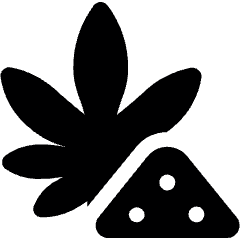 Cannabis 4 Icon from Ultimate Bold Set