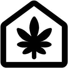 Cannabis Greenhouse 2 Icon from Ultimate Bold Set