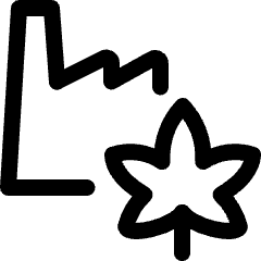 Cannabis Industry 1 Icon from Ultimate Regular Set