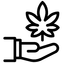 Cannabis Legalization 2 Icon from Ultimate Light Set