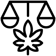 Cannabis Legalization 3 Icon from Ultimate Light Set