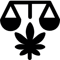 Cannabis Legalization 3 Icon from Ultimate Bold Set