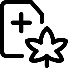 Cannabis Precription 2 Icon from Ultimate Regular Set