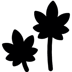 Cannabis Tree Icon from Ultimate Bold Set