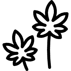 Cannabis Tree Icon from Ultimate Light Set