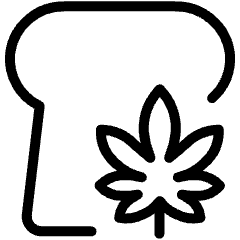 Cannabis Bread Icon from Ultimate Light Set