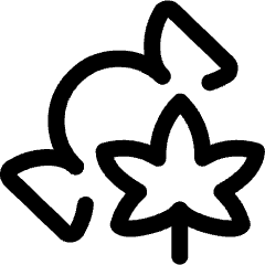 Cannabis Candy Icon from Ultimate Regular Set