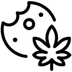 Cannabis Cookies Icon from Ultimate Light Set