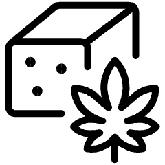 Cannabis Sugar Icon from Ultimate Light Set