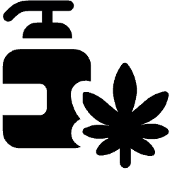 Cannabis Beauty Product 1 Icon from Ultimate Bold Set