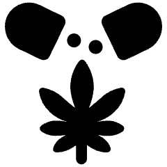 Cannabis Drug 1 Icon from Ultimate Bold Set