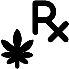 Cannabis Drug 2 Icon from Ultimate Bold Set