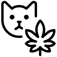 Cannabis Cat Icon from Ultimate Light Set
