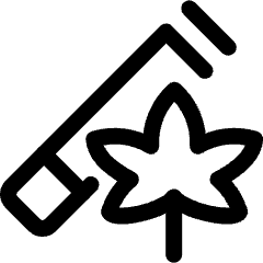 Cannabis Cigarette Icon from Ultimate Regular Set