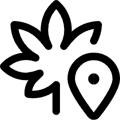 Cannabis Location 1 Icon from Ultimate Regular Set