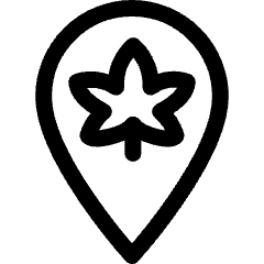 Cannabis Location 2 Icon from Ultimate Regular Set