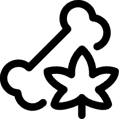 Cannabis Pet Treats Icon from Ultimate Regular Set