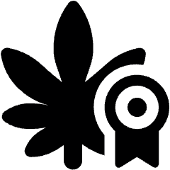 Cannabis Quality 3 Icon from Ultimate Bold Set