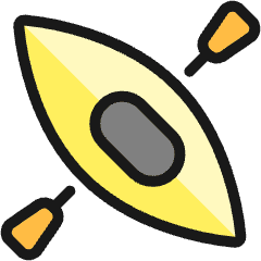 Canoe Icon from Ultimate Colors Set