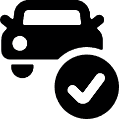 Car Actions Check 1 Icon from Ultimate Bold Set