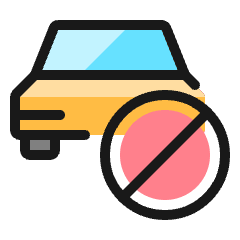 Car Actions Disable Icon from Ultimate Colors Set