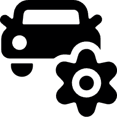 Car Actions Settings 1 Icon from Ultimate Bold Set