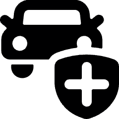 Car Actions Shield 1 Icon from Ultimate Bold Set