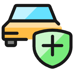 Car Actions Shield Icon from Ultimate Colors Set