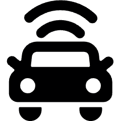 Car Actions Wifi 1 Icon from Ultimate Bold Set