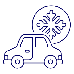 Car Cooling Illustration from UX Line Set