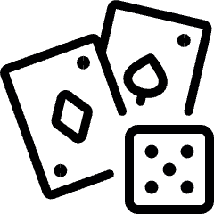 Card Game Dice Icon from Ultimate Light Set