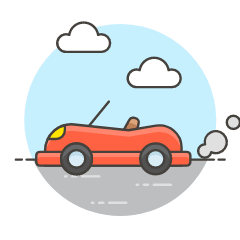 Car 1 Illustration from UX Colors Set