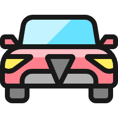 Car 2 Icon from Ultimate Colors Set