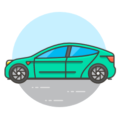 Car 3 Illustration from UX Colors Set