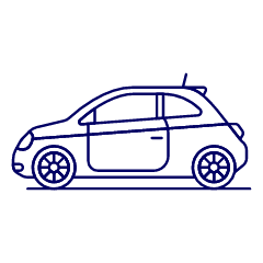 Car 5 Illustration from UX Line Set