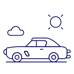 Car 9 Illustration from UX Line Set