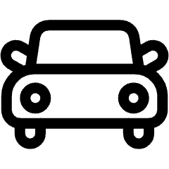 Car Icon from Ultimate Regular Set