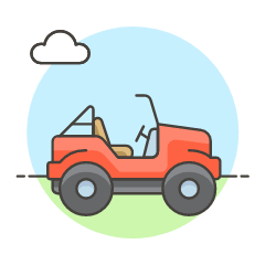 Car Jeep 1 Illustration from UX Colors Set