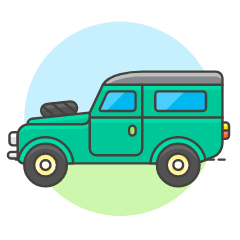 Car Jeep 3 Illustration from UX Colors Set