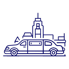 Car Limousine Illustration from UX Line Set
